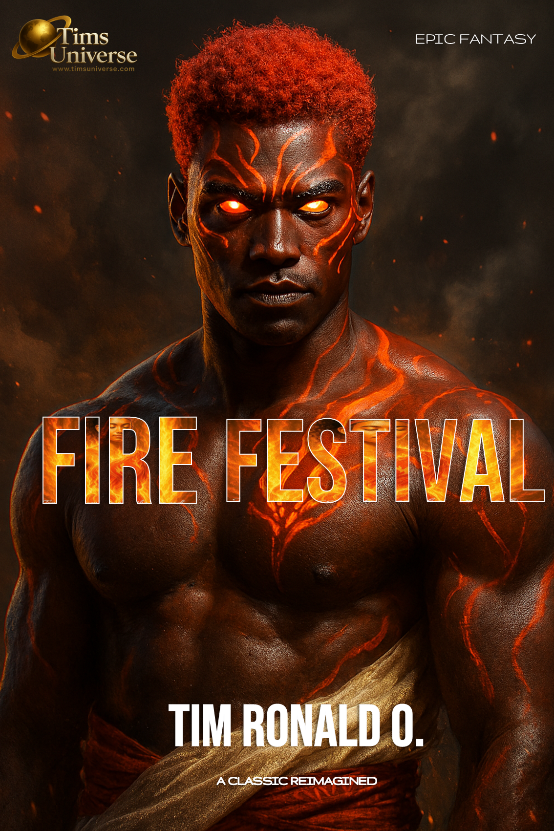 Woman with braid standing in futuristic cityscape on sci-fi book poster for Metropolis of Time